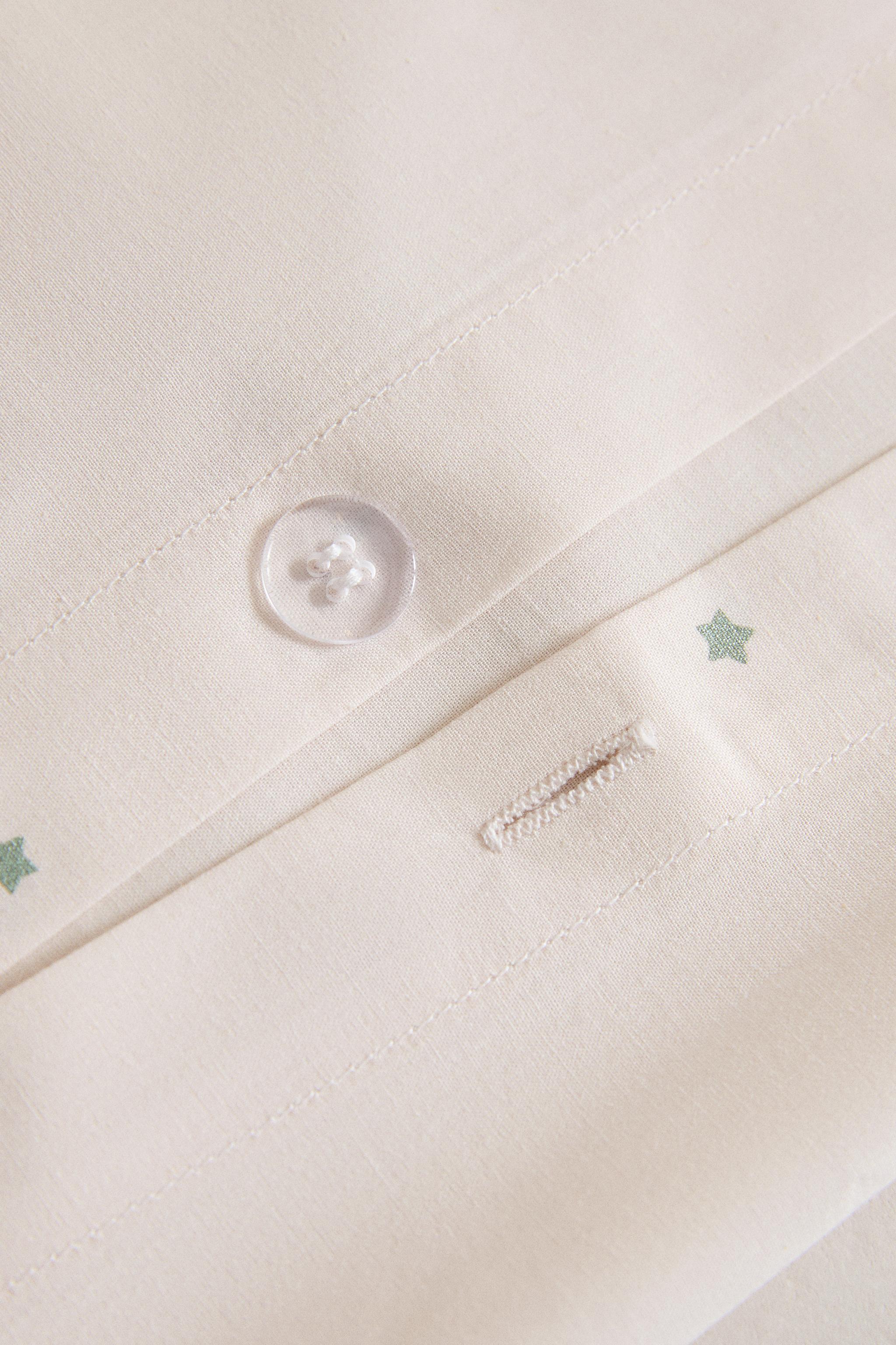 KIDS COTTON STARS DUVET COVER